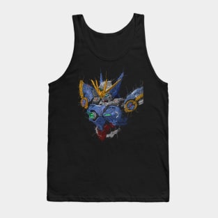 Wing Gundam Scribble Artwork Tank Top